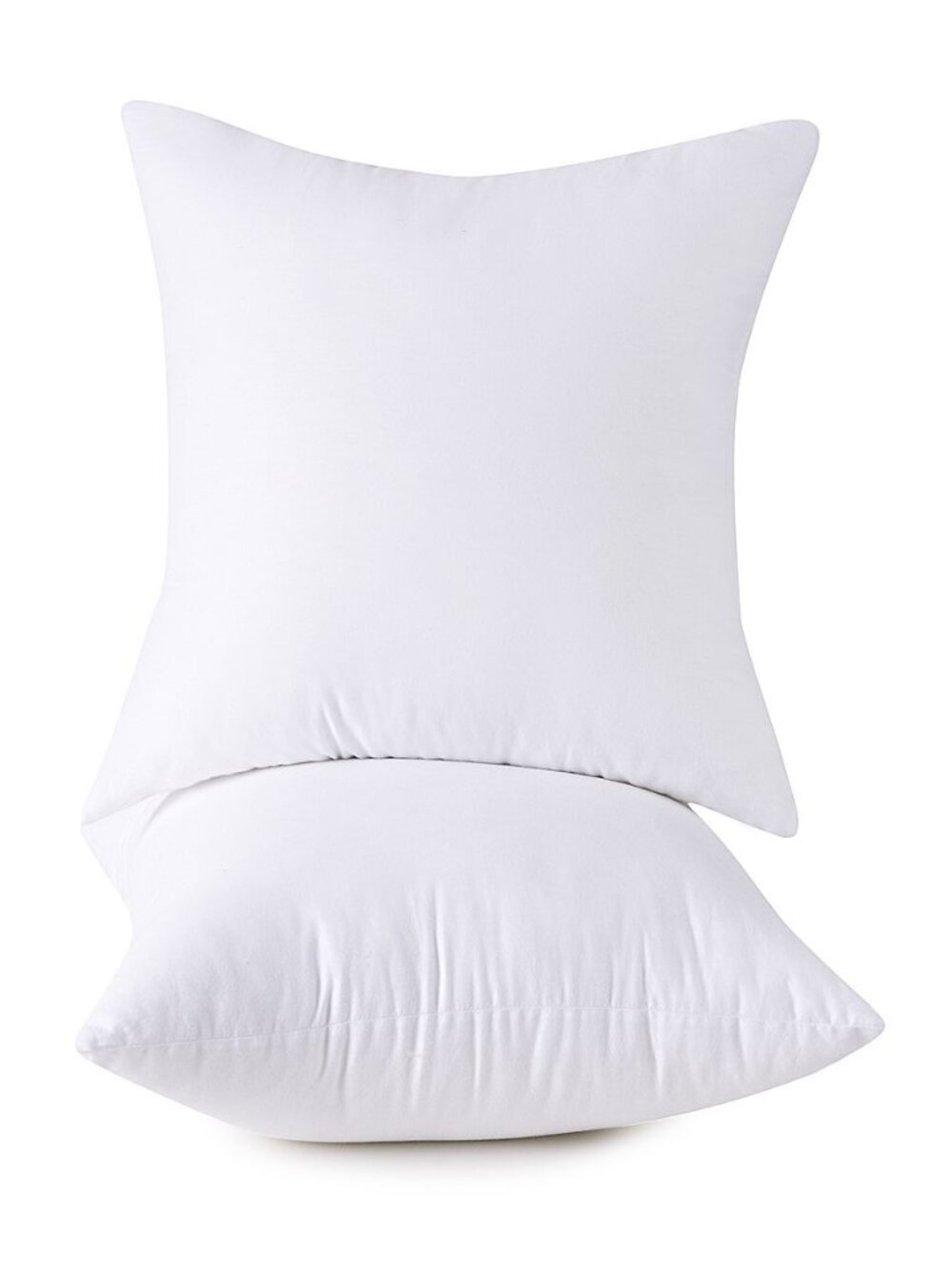 Throw Pillow Inserts, 18x18 Inch Decorative for Sofa, Bed and Chair, Cotton